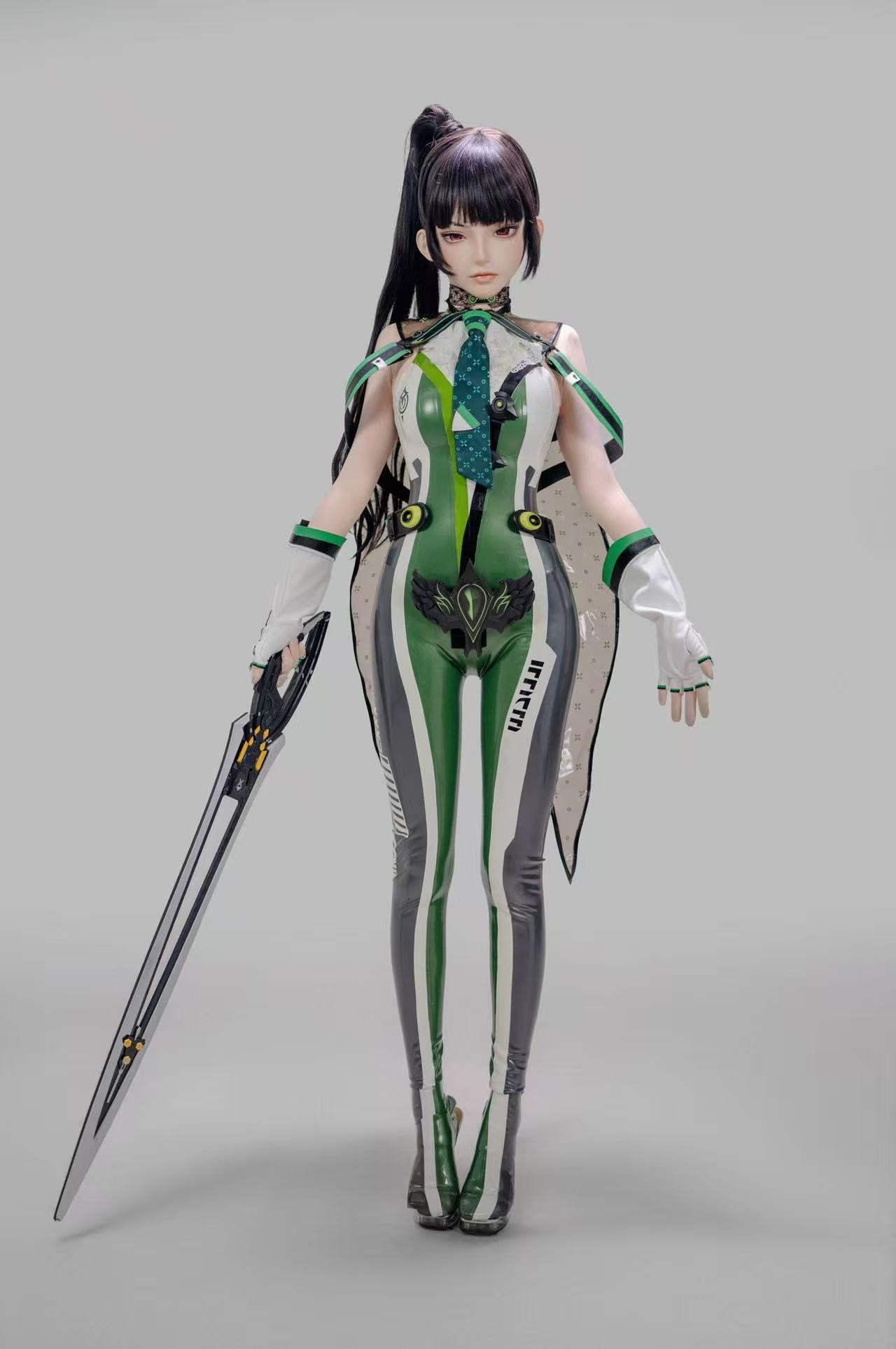 Stellar Blade Eveコスプレ衣装 - プレミアムラテックス製タイト戦闘服