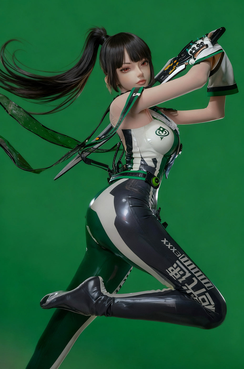 Stellar Blade Eve Premium Latex Tight Combat Suit