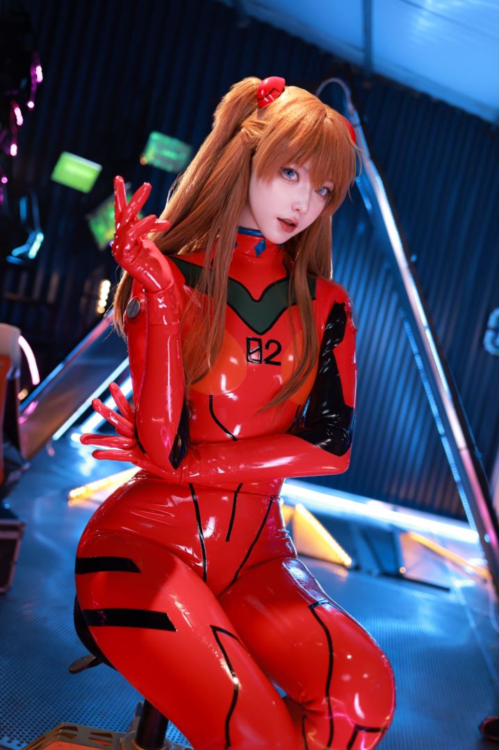 Asuka's Latex Tight Combat Suit